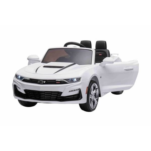 Elbil - BENEO - Chevrolet Camaro - Läderstol - LED-lampor - 2,4 GHz fjärrkontroll