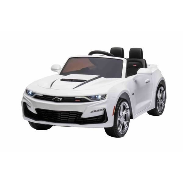 Elbil - BENEO - Chevrolet Camaro - Läderstol - LED-lampor - 2,4 GHz fjärrkontroll