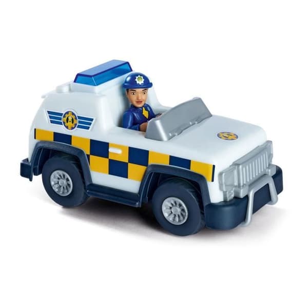Polis simba 4x4 jeep med spelfigur