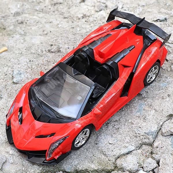 TD® Racing Car Toy 28*12*9cm Elektriska leksaker för barn Långvarigt batteri Med ljus Trådlös fjärrkontroll
