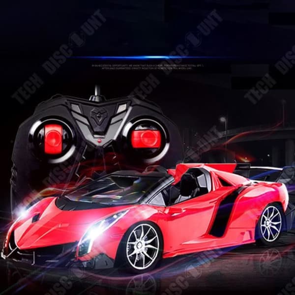 TD® Racing Car Toy 28*12*9cm Elektriska leksaker för barn Långvarigt batteri Med ljus Trådlös fjärrkontroll