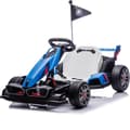 Miniatyrbild 1 av 6: El-elektrisk go-kart för barn BMW - 24V - 5 till 12 år - Driftsfunktion - Blå
