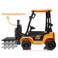 Miniatyrbild 3 av 6: JCB Lyftkran - För Barn - 12V Batteri - 2 till 6 år - Gul