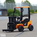 Miniatyrbild 2 av 6: JCB Lyftkran - För Barn - 12V Batteri - 2 till 6 år - Gul