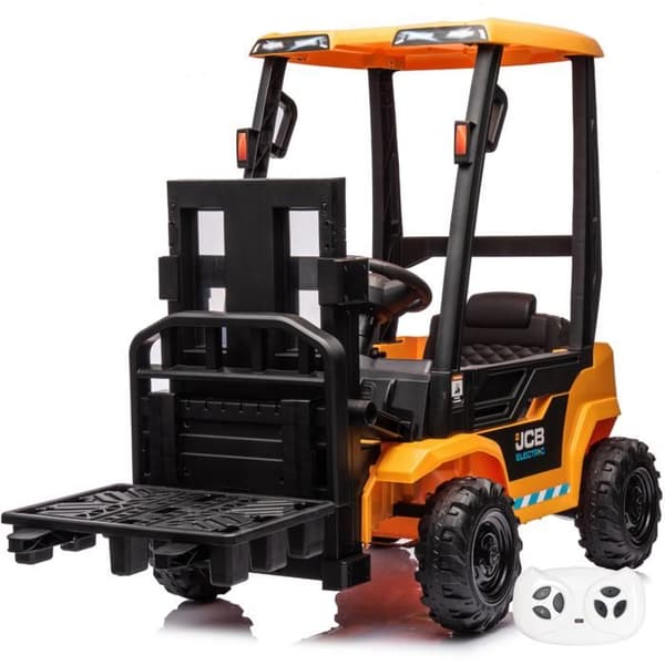 JCB Lyftkran - För Barn - 12V Batteri - 2 till 6 år - Gul