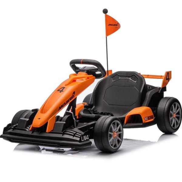 Elbil för barn McLaren - 24V - 5 till 12 år - Driftfunktion - Orange