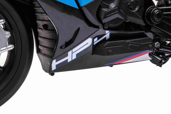 BMW HP4 EL Motorcykel XL för barn 12V Lithium, Blå