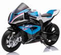 Miniatyrbild 1 av 10: BMW HP4 EL Motorcykel XL för barn 12V Lithium, Blå
