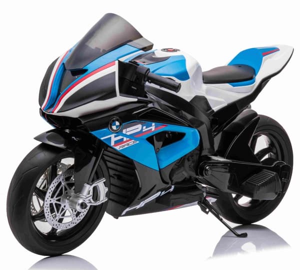 BMW HP4 EL Motorcykel XL för barn 12V Lithium, Blå