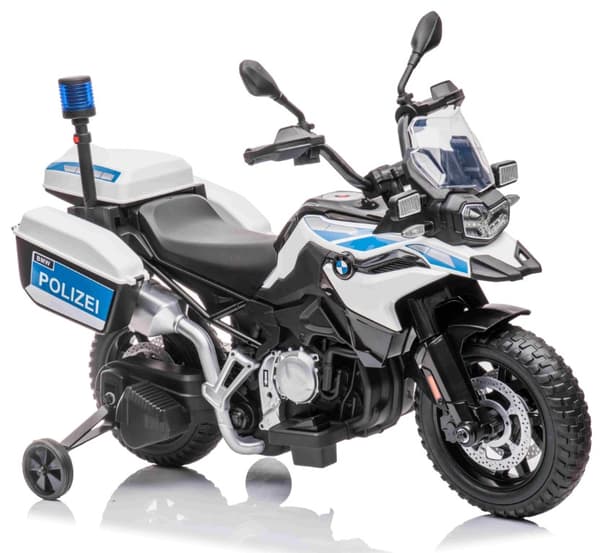 BMW F850 GS EL Polismotorcykel för barn 12V Lithium