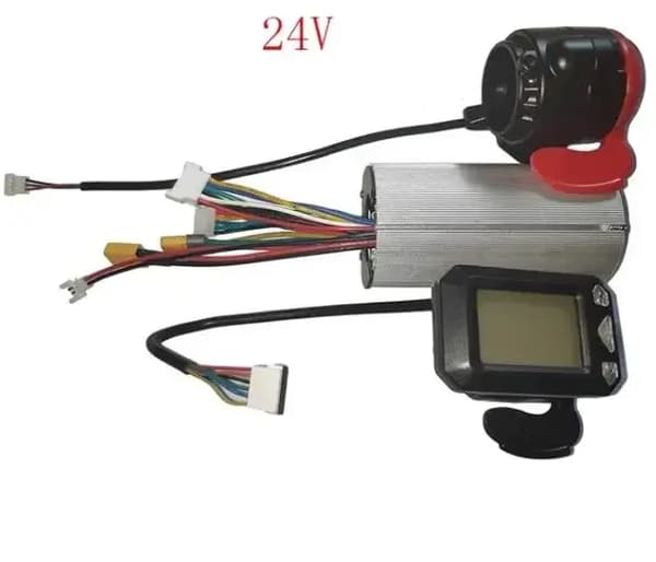 El-scooterkontroller, LCD-display, 250W effekt,24V