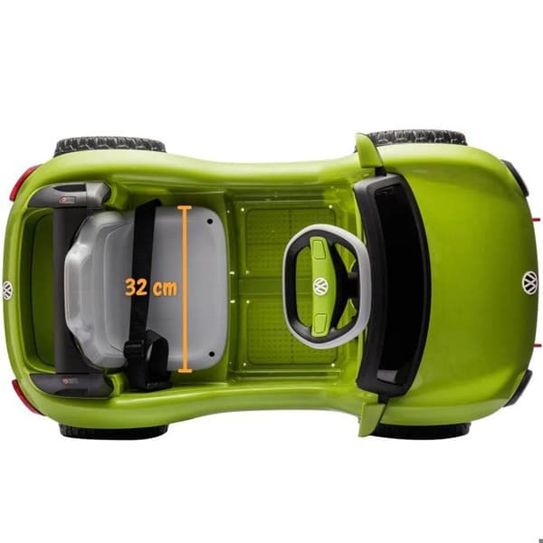 Elbil för Barn 12V - Volkswagen E-Buggy - 1 till 5 år - Grön