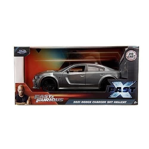 Modellbil - JADA - 2021 Dodge Charger - Svart - 1:24 - Fast and Furious