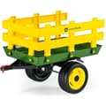 Miniatyrbild 1 av 4: Peg Perego John Deere 2-Wheel Trailer - släp på stakesidan
