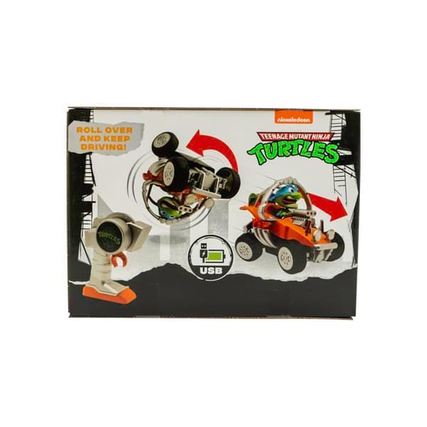Teenage mutant ninja - 71136 - Turtles- Leonardo TMNT Remote Control Car Leo's Roll Over RC Classic,