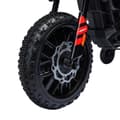Miniatyrbillede 9 af 9: Børns Elektrisk Motorcykel, 106.5Lx56Bx80H cm, Hvid