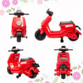 Miniatyrbillede 9 af 9: Elektrisk Motorcykel til Børn, 90x39x61 cm, Rød