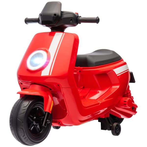 Elektrisk motorcykel för barn, 90x39x61 cm, Röd