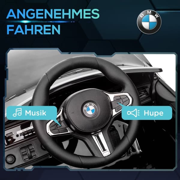 Lasten sähköauto, BMW M4, 108x69.5x51 cm, Musta