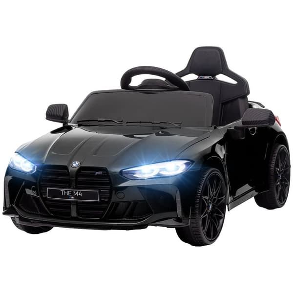 Barns Elektriska Bil, BMW M4, 108x69.5x51 cm, Svart