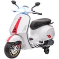 Miniatyrbillede 1 af 9: Børns Elektriske Motorcykel, 107x47x73 cm, Hvid