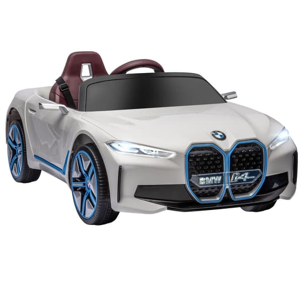 Lasten sähköauto, BMW, 115x67x45 cm, Valkoinen