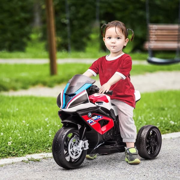 Barns Elektriska Motorcykel, 82,5x42x54 cm, Röd