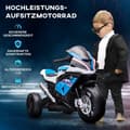 Miniatyrbillede 4 af 9: Elektrisk Motorcykel til Børn, 82,5x42x54 cm, Blå