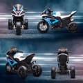 Miniatyrbillede 9 af 9: Elektrisk Motorcykel til Børn, 82,5x42x54 cm, Blå