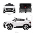 Miniatyrbillede 3 af 9: Elektrisk Børnebil, Audi E-tron, 108x60x47 cm, Hvid