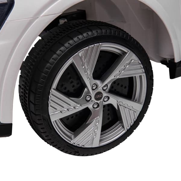 Elektrisk Børnebil, Audi E-tron, 108x60x47 cm, Hvid