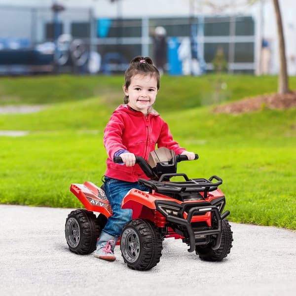 Mini Elektrisk Quad, 70x42x45 cm, Pink
