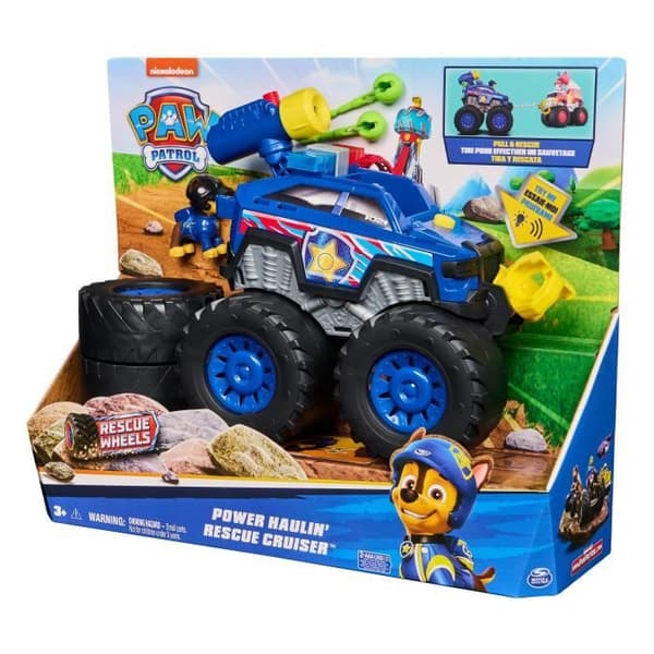 SPIN MASTER CHASE REDNINGSHJUL TERRÆNKØRETØJ PAW Patrol