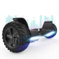 Miniatyrbild 1 av 5: Hoverboard 8,5 tum Hummer All-Terrain LED Bluetooth med Kraftfull Motor Perfekt Present Svart