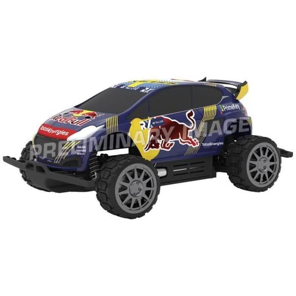 Carrera RC 370183022 Red Bull Peugeot WRX 208 1:18 elektrisk nybörjarrally RC-fordon