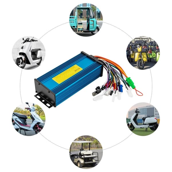 Elektrisk Motorstyrning, 800-1500W Effektområde, IP54 Vattentålig Klassning, Smart Spänningsreglering