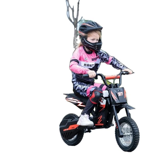Barnens elektriska motorcykel, 25KM/H hastighet, 15KM räckvidd,Röd