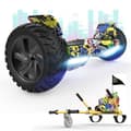Miniatyrbild 1 av 6: Hoverboard RCB 8,5 Tum elektrisk scooter för alla terränger Gyropod Hummer Bluetooth LED + Hoverkart Karting Justerbar HIP-HOP