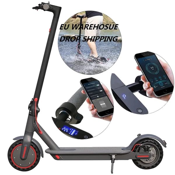 Elektrisk Scooter, 350W Motor, 31KM/H Maksimal Hastighed, 8,5-Tommer Dæk, Foldbar,350W 7,8AH 31KM/H