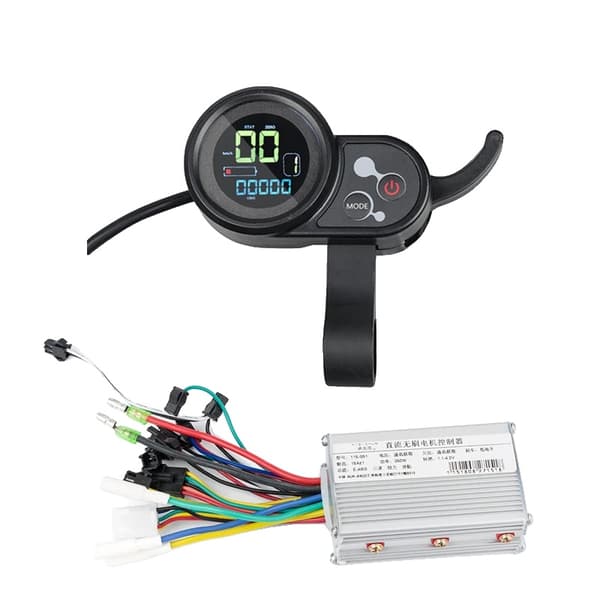 Borstlös motorstyrning, dubbel funktionalitet, LCD-display, 24V-48 350W S887