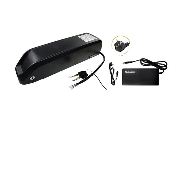 Elcykelomvandlingskit, Bafang 36V Mittmonterad Motor, 500W Effekt, 36V 192Ah batteri