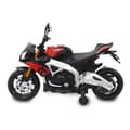 Miniatyrbild 4 av 6: Elfordon för barn - Jamara Kids - RIDE-ON APRILIA TUONO V4 1100 RR - Röd - Batteri - 2 hjul