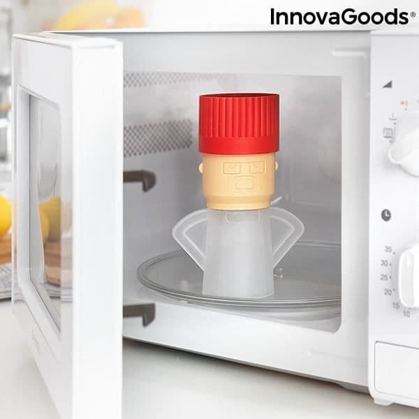 Mikrovågsrengöring - EUROWEB - Chef - 750 Watt - Vit - Tål diskmaskin