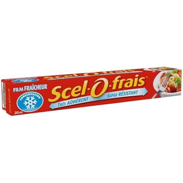 Freshness Film - SCEL-O-FRAIS - 20m - Mycket vidhäftande - Super resistent - Optimal konservering
