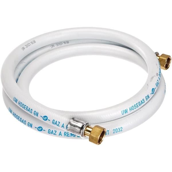 Gaskabel för stadsgas - Mistral Gaz - 2 m - Norm XPD 36.103 - Livslängd 10 år