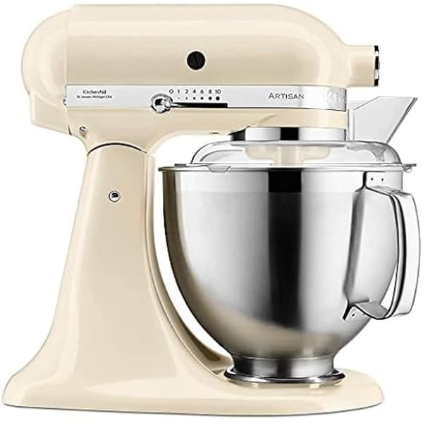 Blandare - KITCHENAID - 5KSM185PSEAC - Grädd - 4,8L - Rostfritt stål