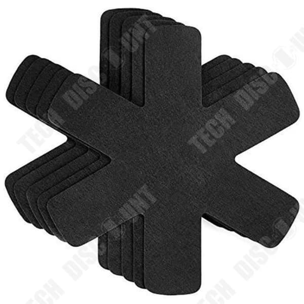TD® Pan Protectors and Pot Dividers - Set om 5 - Perfekt för att förhindra repor på non-stick kastruller