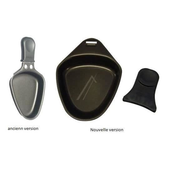 SVART OVAL KUP (x2) FÖR TEFAL RACETTE - GO5429484