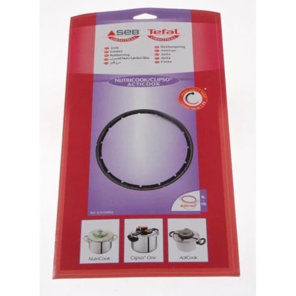 JOINT 8/10L Ø253 MM NUTRICOOK CLIPSO1 ACTICOOK SEB TRYCKKOOKARE - BVMPIECES