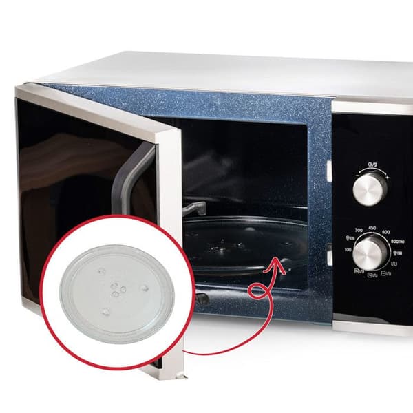 ROTERANDE TALLRIK FÖR MICROVÅGSUGN WHIRLPOOL *Berörda apparatmodeller 252100500022 48012010137